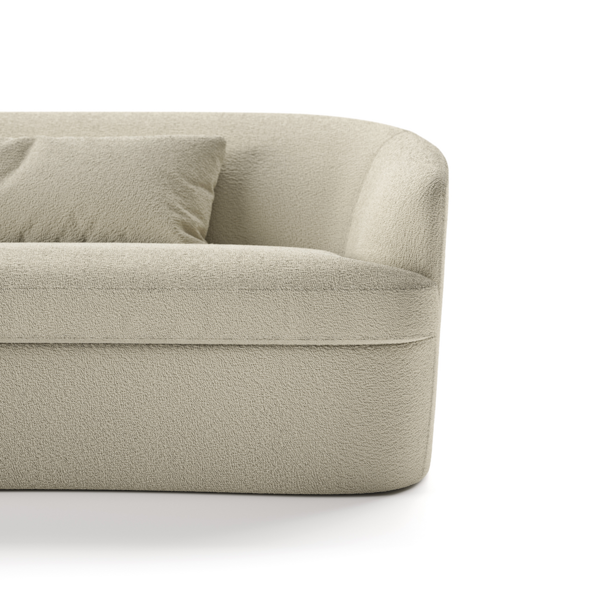 Curved Back Upholstered Sofa | Marac Ginevra