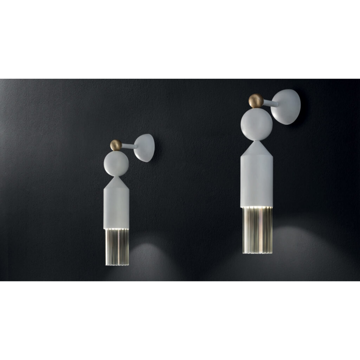 Metal Rods Wall Lamp | Masiero Nappe App N4 | Oroa.com