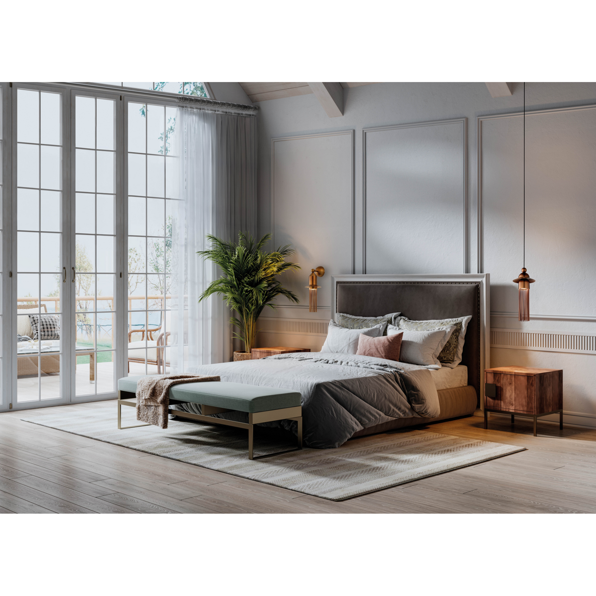 Metal Rods Wall Lamp | Oroa.com