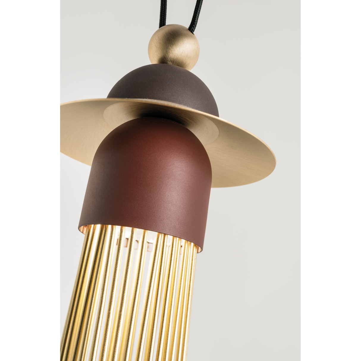 Metal Rods Pendant Lamp | Masiero Nappe | Oroa.com