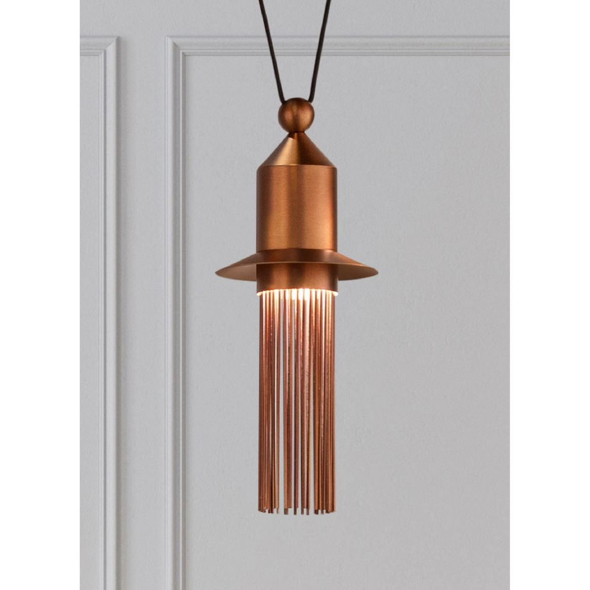 Metal Rods Pendant Lamp | Masiero Nappe | Oroa.com