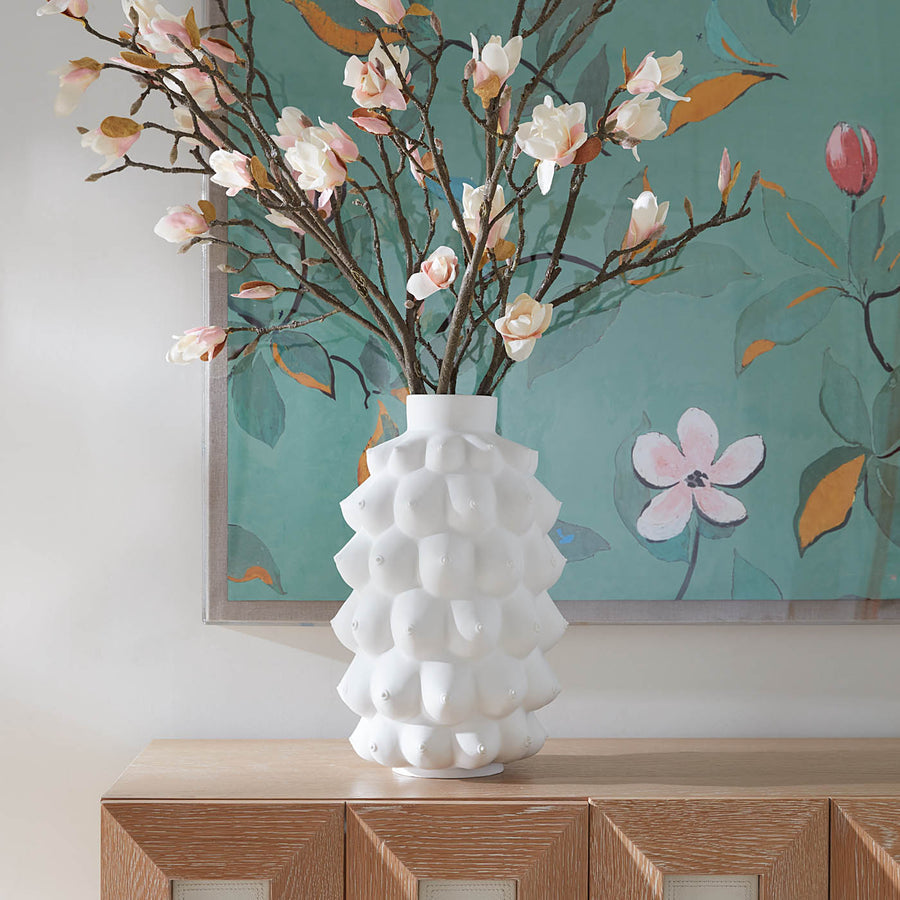 Unglazed Porcelain Vase | Jonathan Adler Georgia | Oroa.com