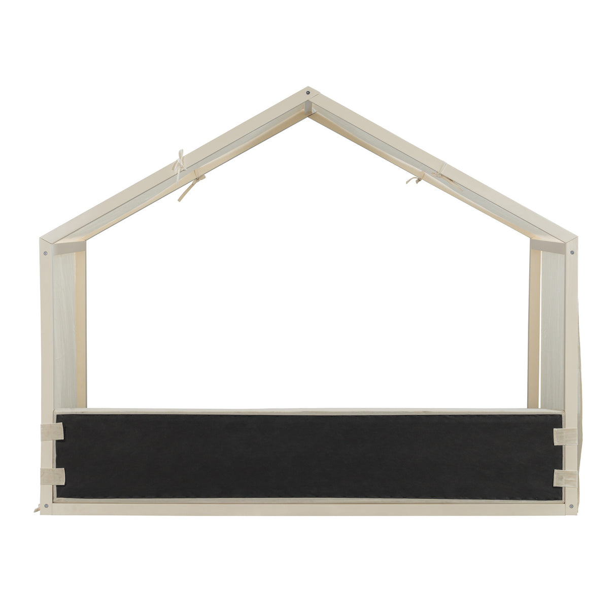Breathable Linen Canopy Twin Bed | OROA Kids