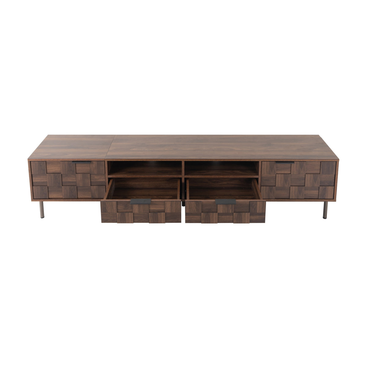 Modern European furniture - Dark Brown Media Unit - www.oroa.com