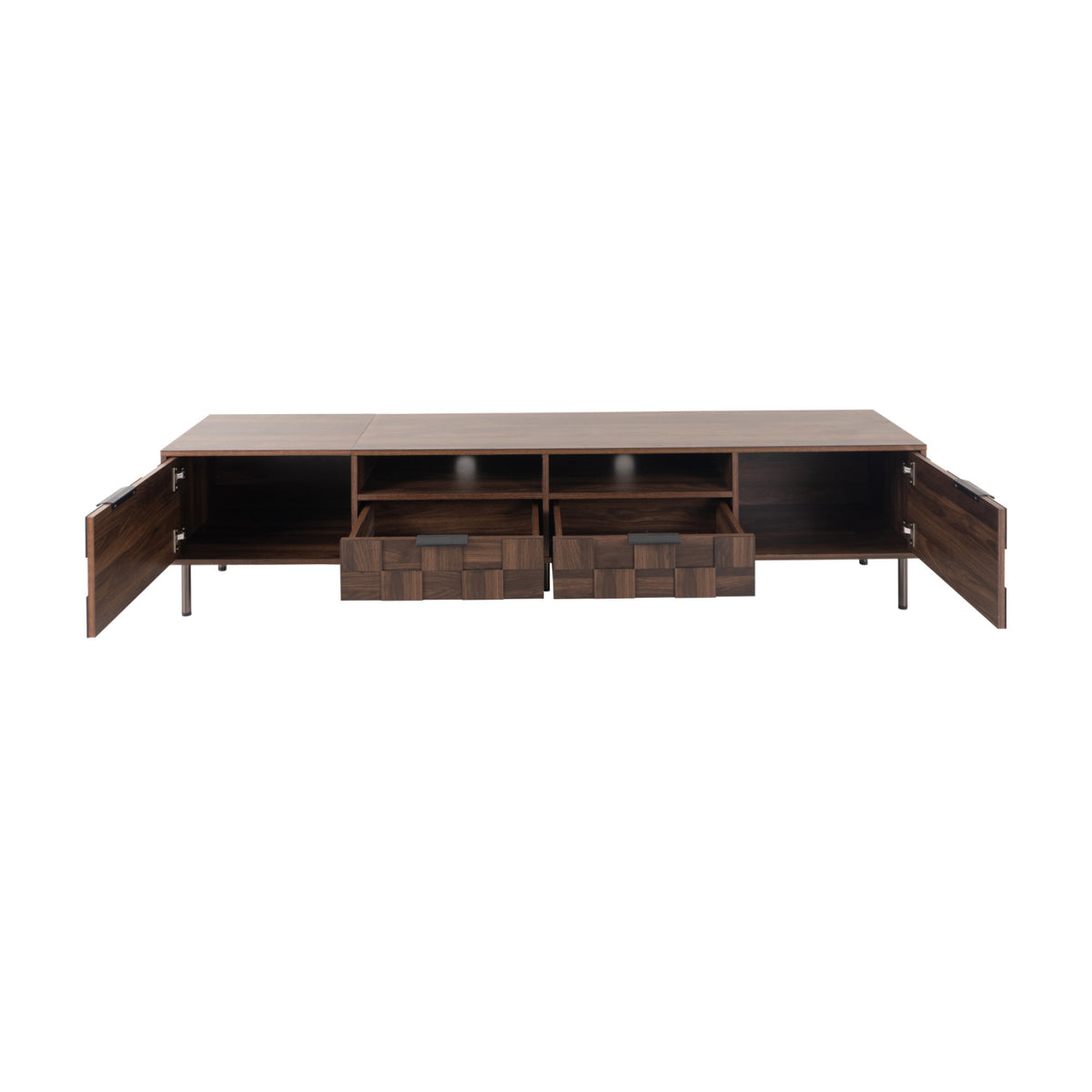 Modern European furniture - Dark Brown Media Unit - www.oroa.com