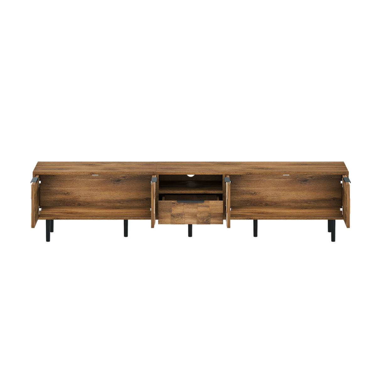 Natural Wood TV Stand | OROA