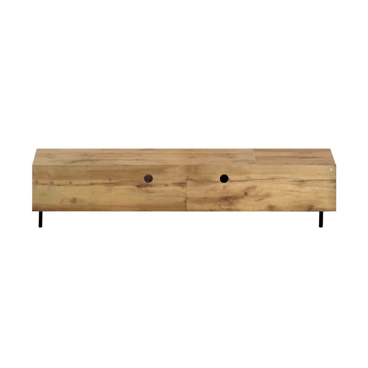 78" Natural Modern TV Stand | OROA