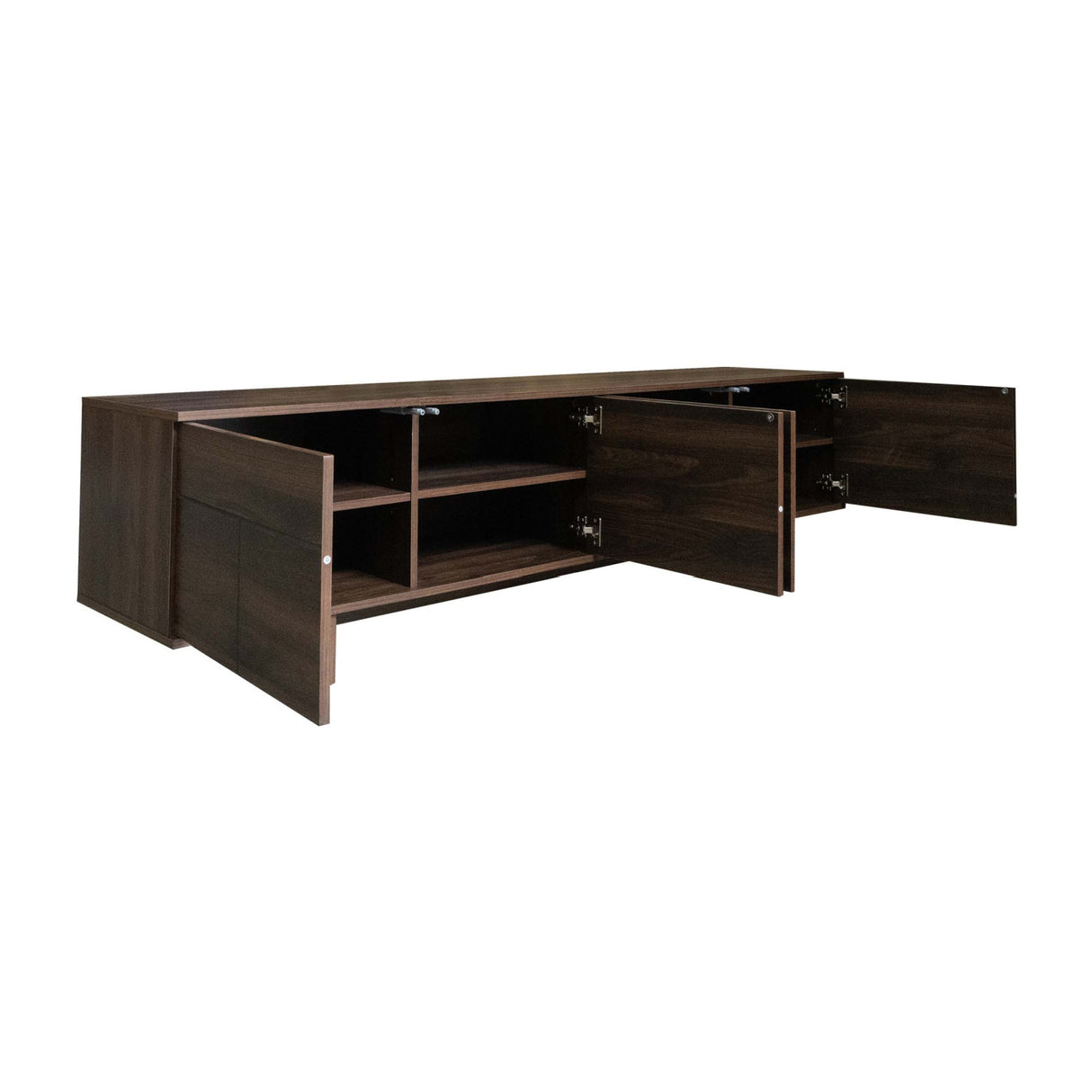 Modern European furniture - 78" Solid Wood Modern Media Unit - www.oroa.com