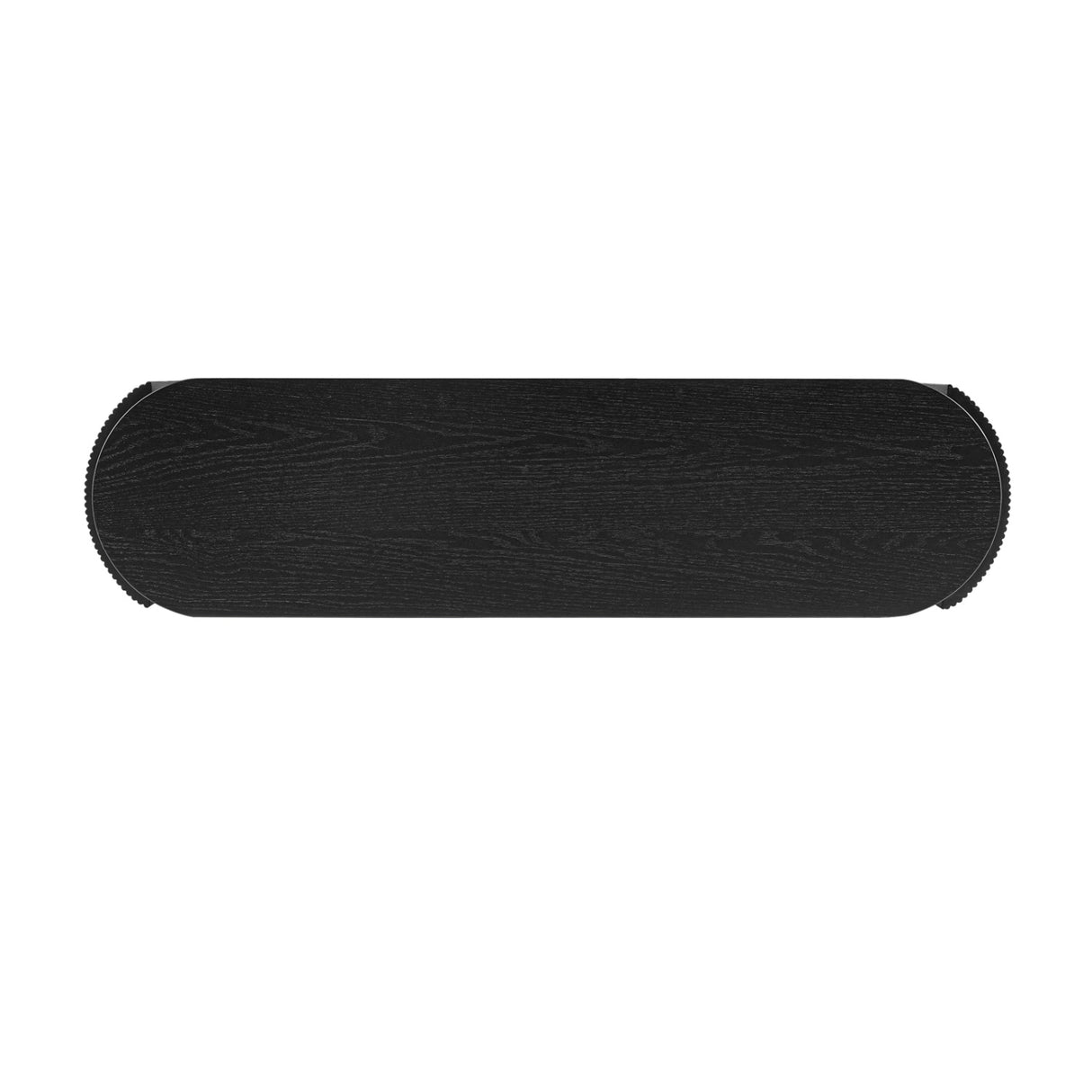 Black Natural Wood Console Table | OROA