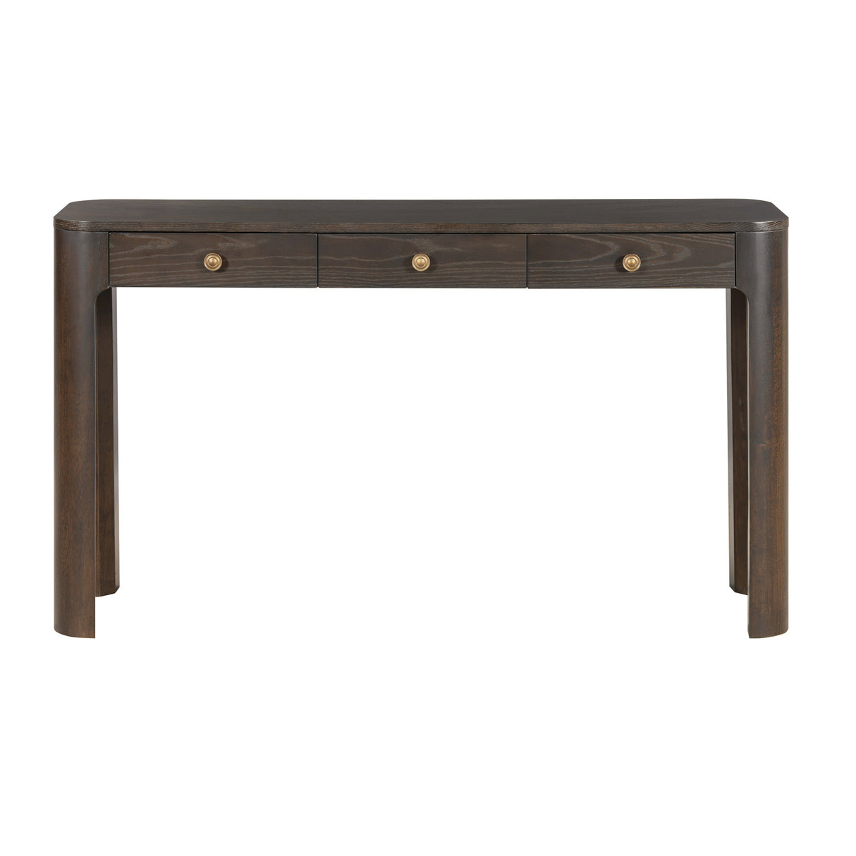 Espresso 3-Drawer Console Table | OROA