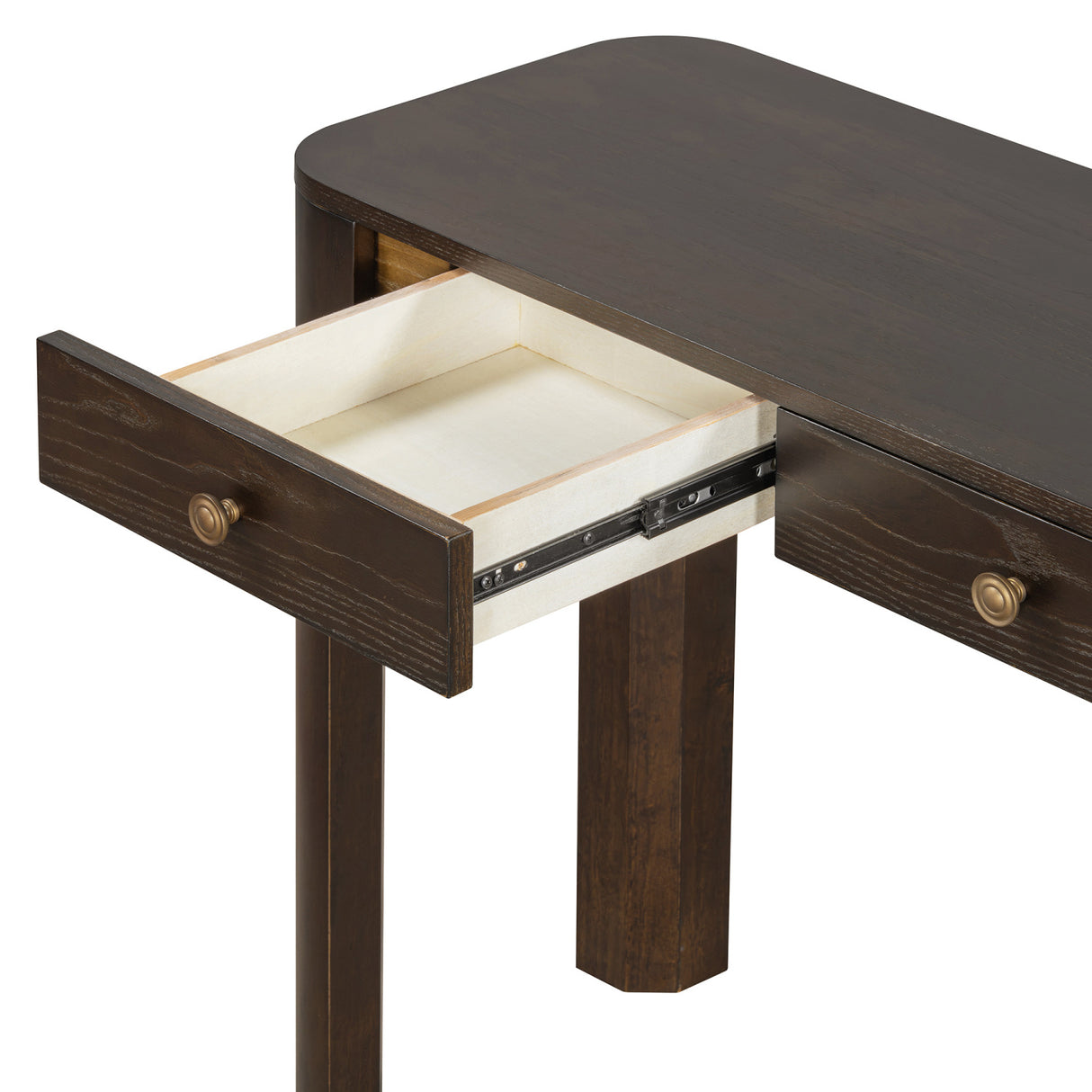 Espresso 3-Drawer Console Table | OROA