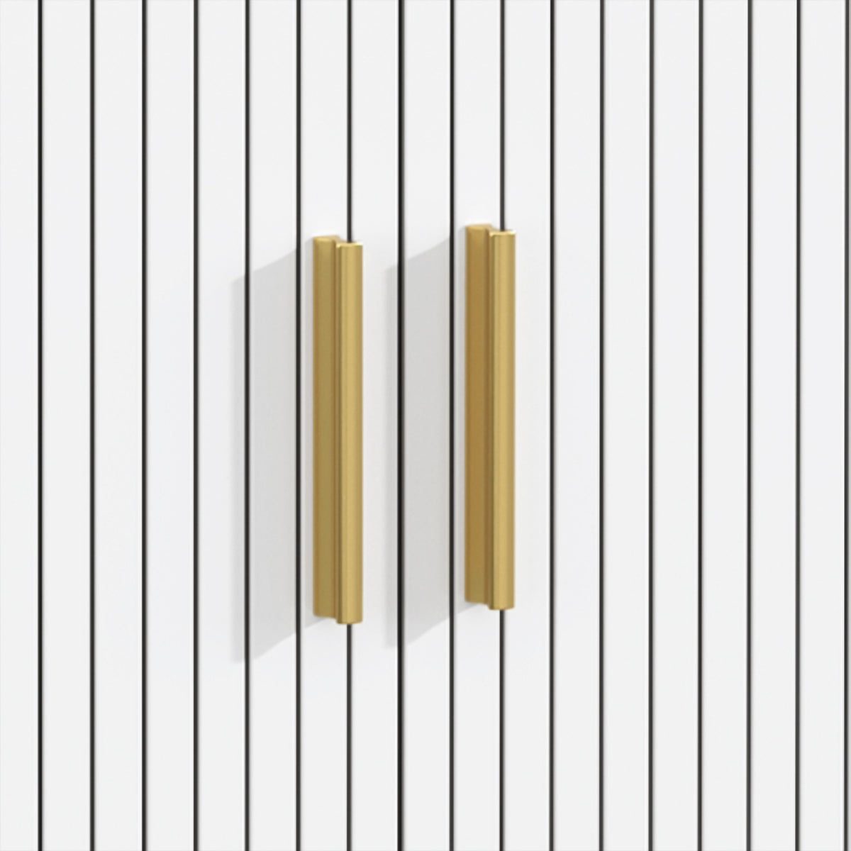 Fluted Wine Bar Cabinet | OROA