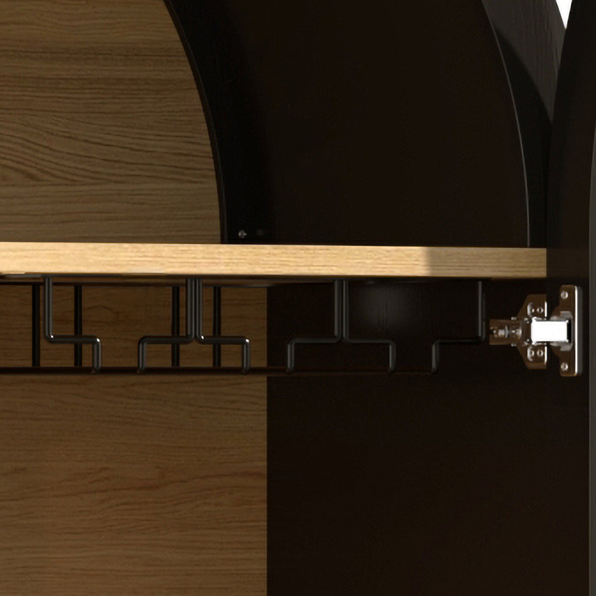 Mid-Century Coffee Bar Cabinet | OROA