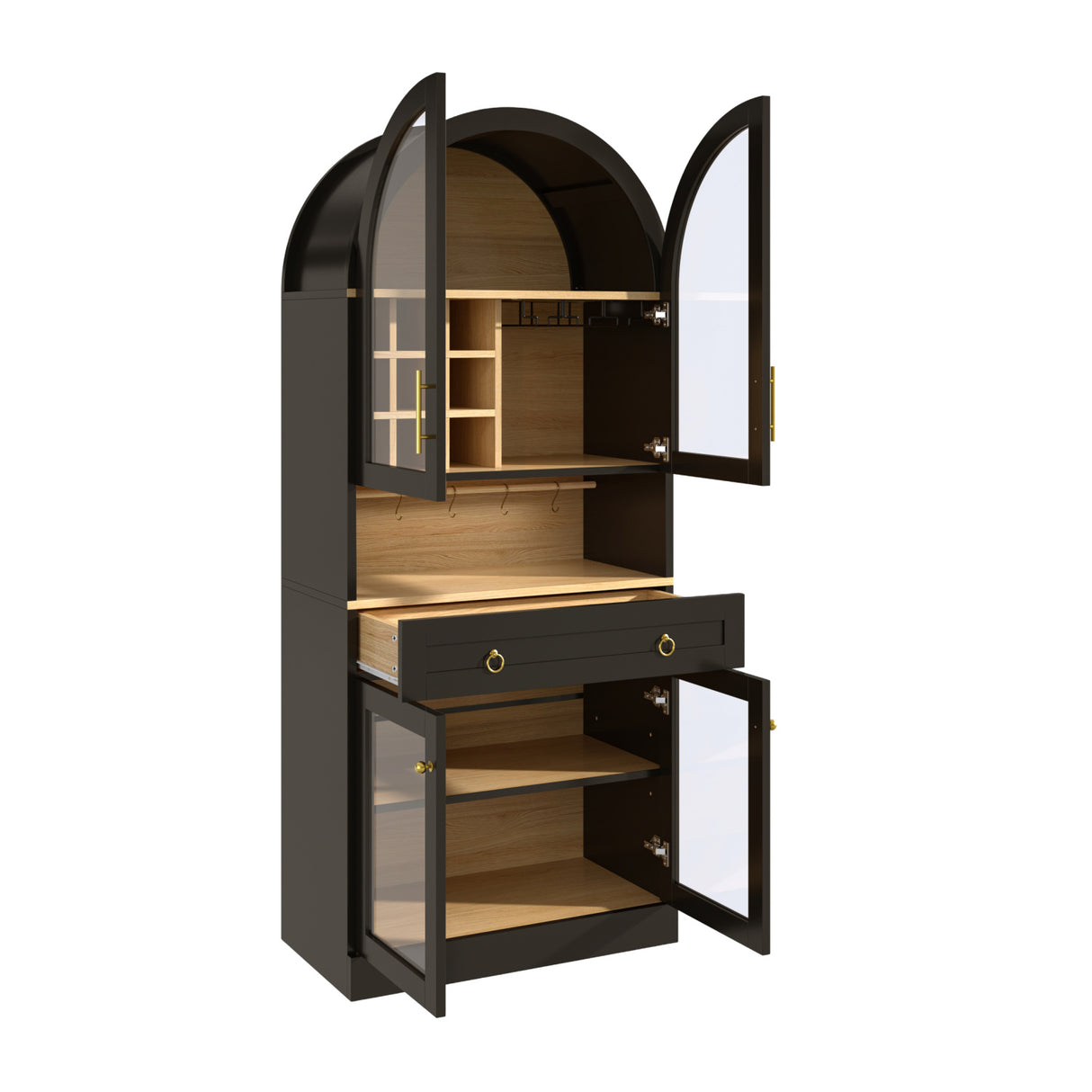 Mid-Century Coffee Bar Cabinet | OROA