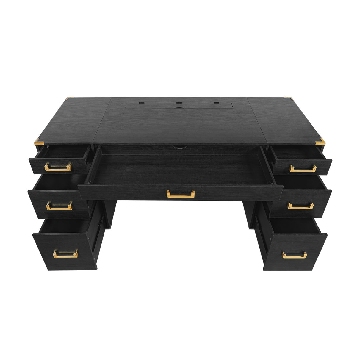 Modern European furniture - Traditional Executive Home Office Desk - www.oroa.com