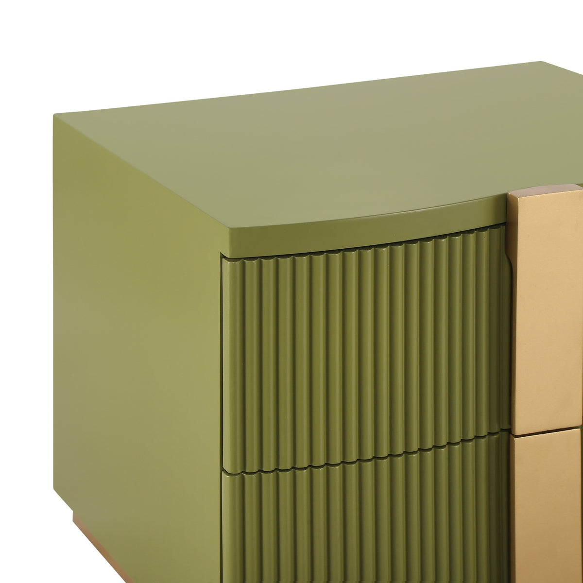 Modern European furniture - 2-Drawer Modern Nightstand - www.oroa.com