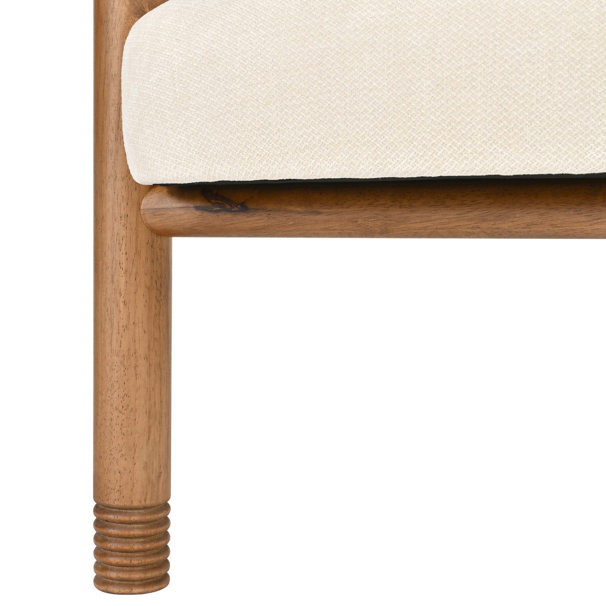 Rubberwood Frame Dining Chairs (2) | OROA