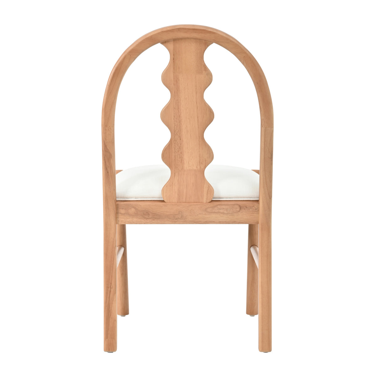 Rubber Wood Dining Chairs (2) | OROA