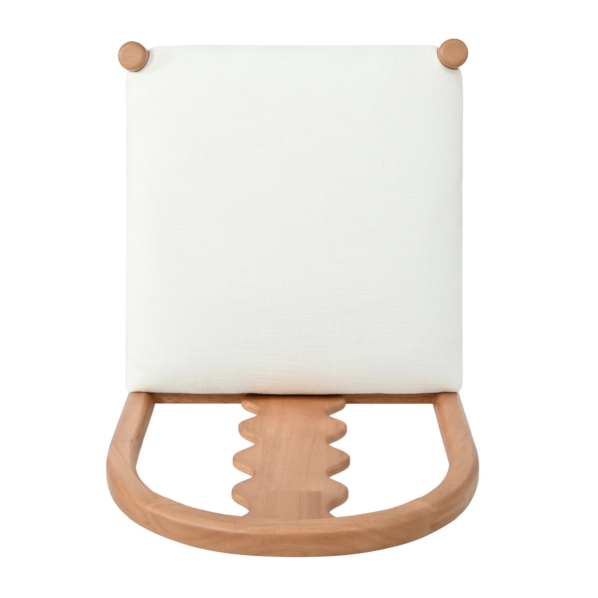 Rubber Wood Dining Chairs (2) | OROA