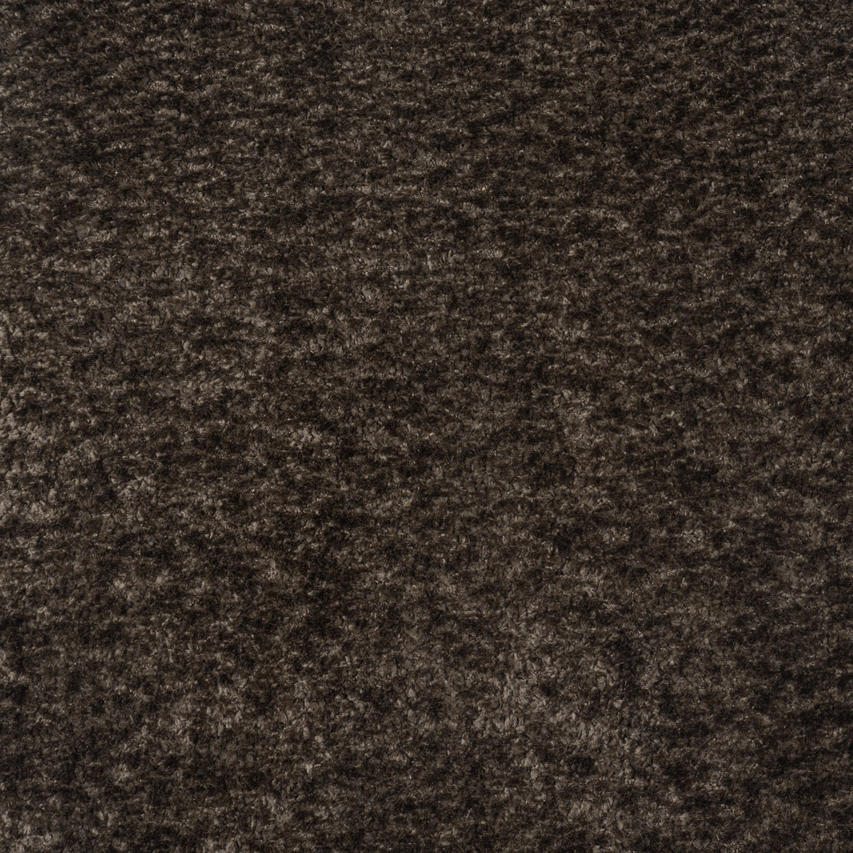 Modern Dark Brown Chenille Accent Chair with Square Arms | OROA