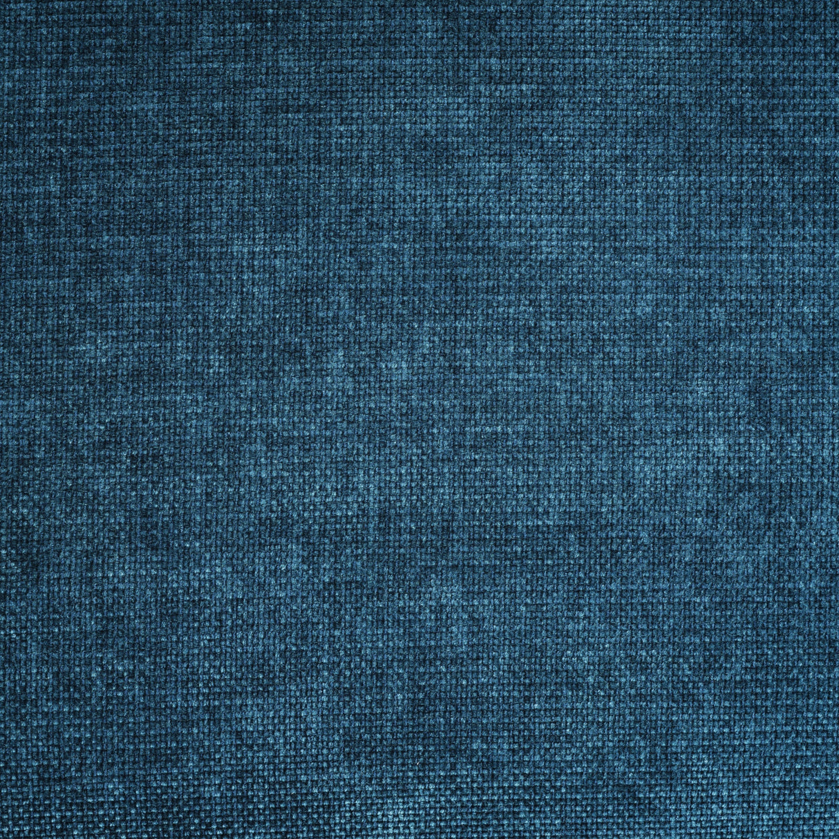 Blue Chenille Upholstered 3-Seater Sofa | OROA