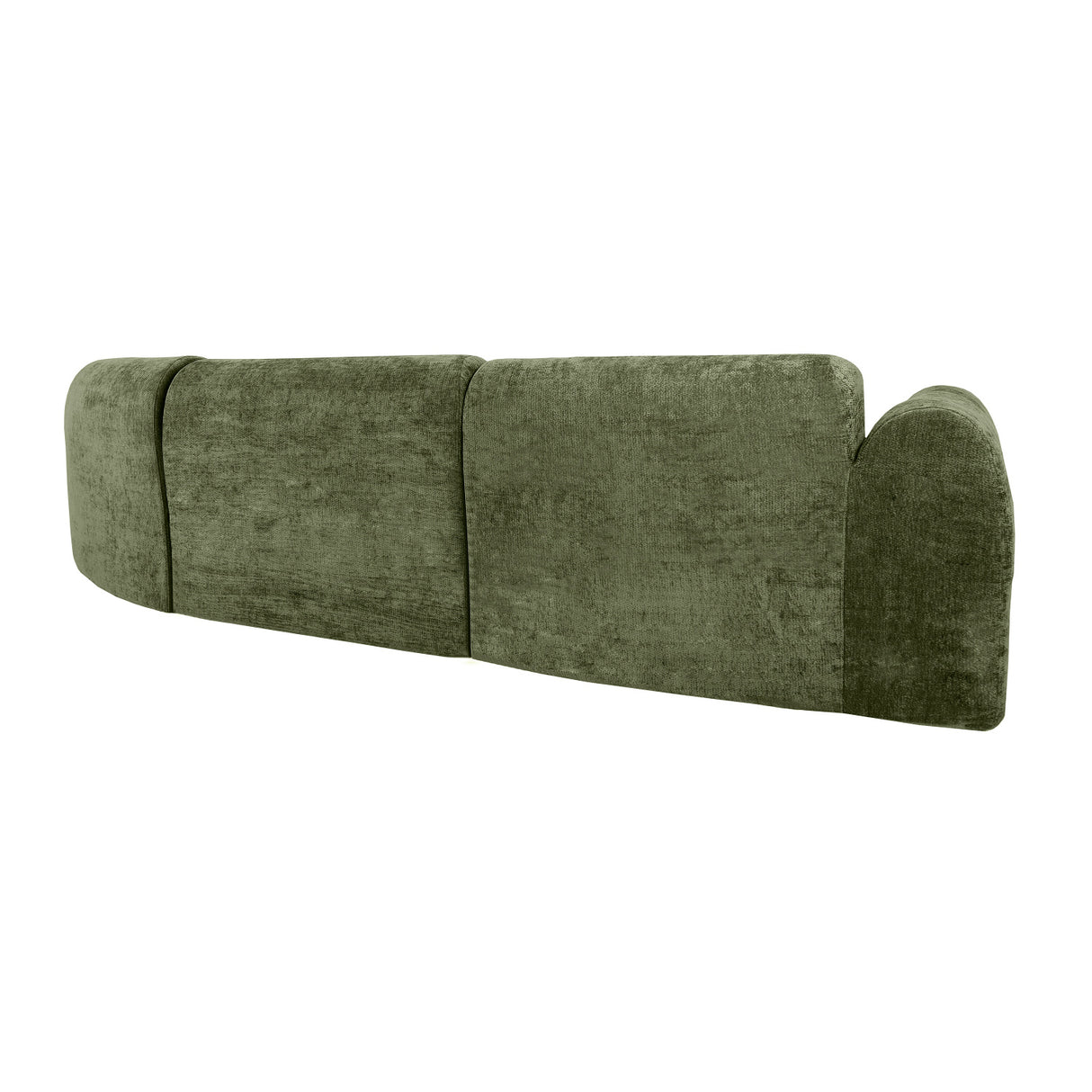 Green Curved Sectional Sofa | OROA
