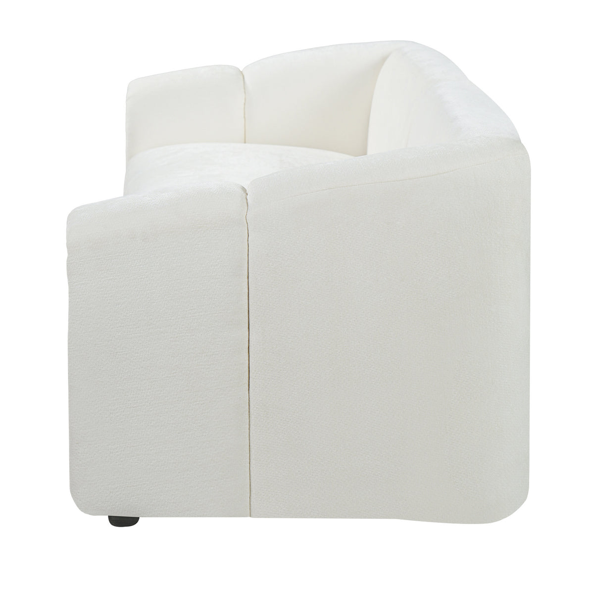 Modern Curved Minimalist 3-Seater Modular Sofa | OROA