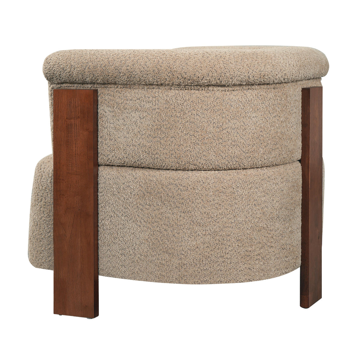 Upholstered Barrel Armchair | OROA