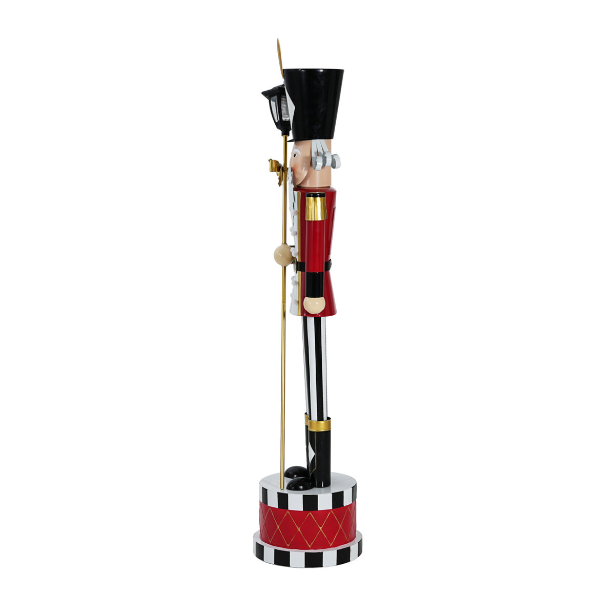 Modern European furniture - Classic Red Indoor/Outdoor Iron Nutcracker Christmas Decor - www.oroa.com