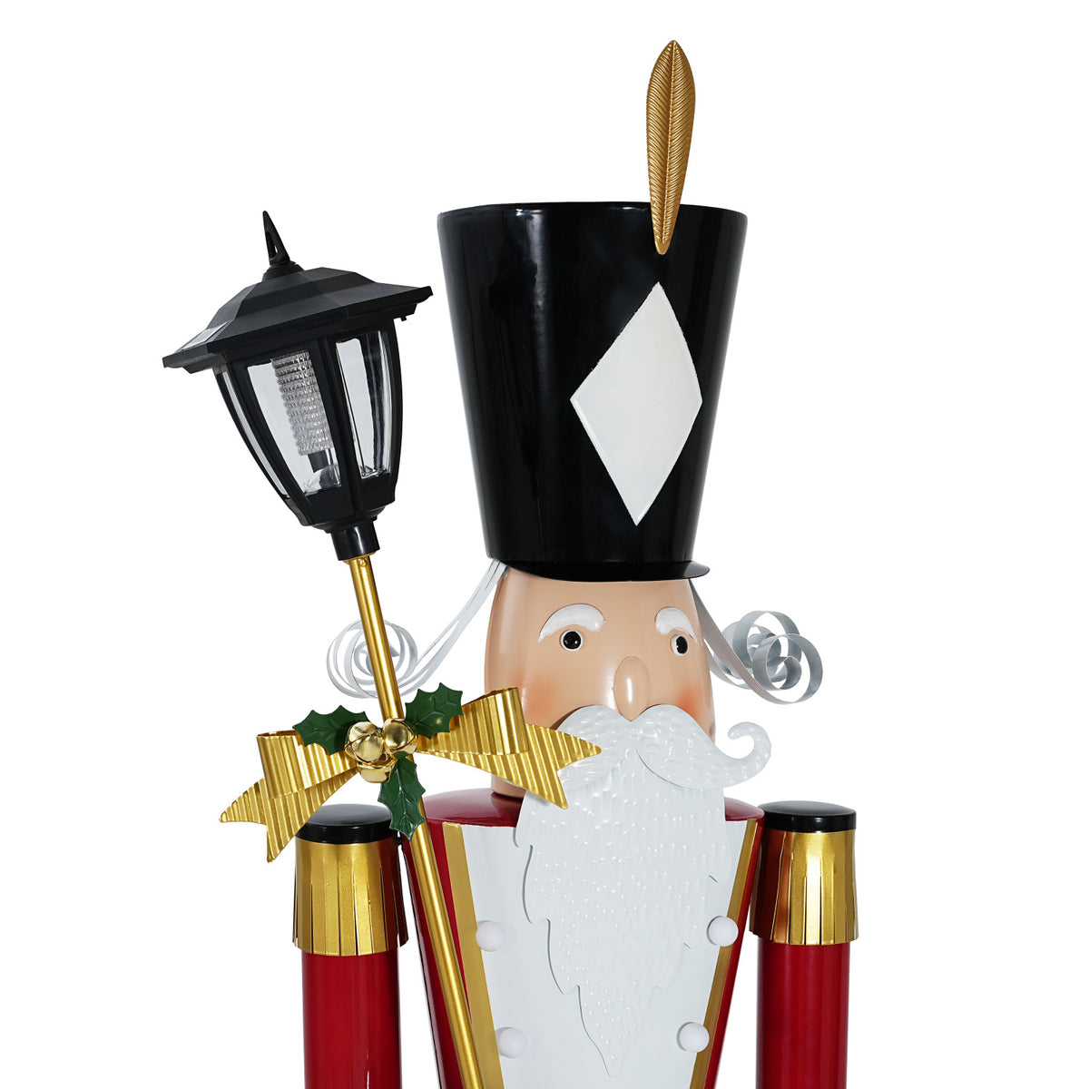 Modern European furniture - Classic Red Indoor/Outdoor Iron Nutcracker Christmas Decor - www.oroa.com