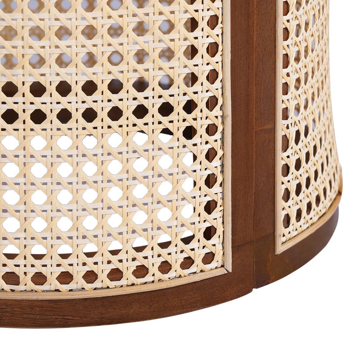 Hollow Woven Round Side Table | OROA