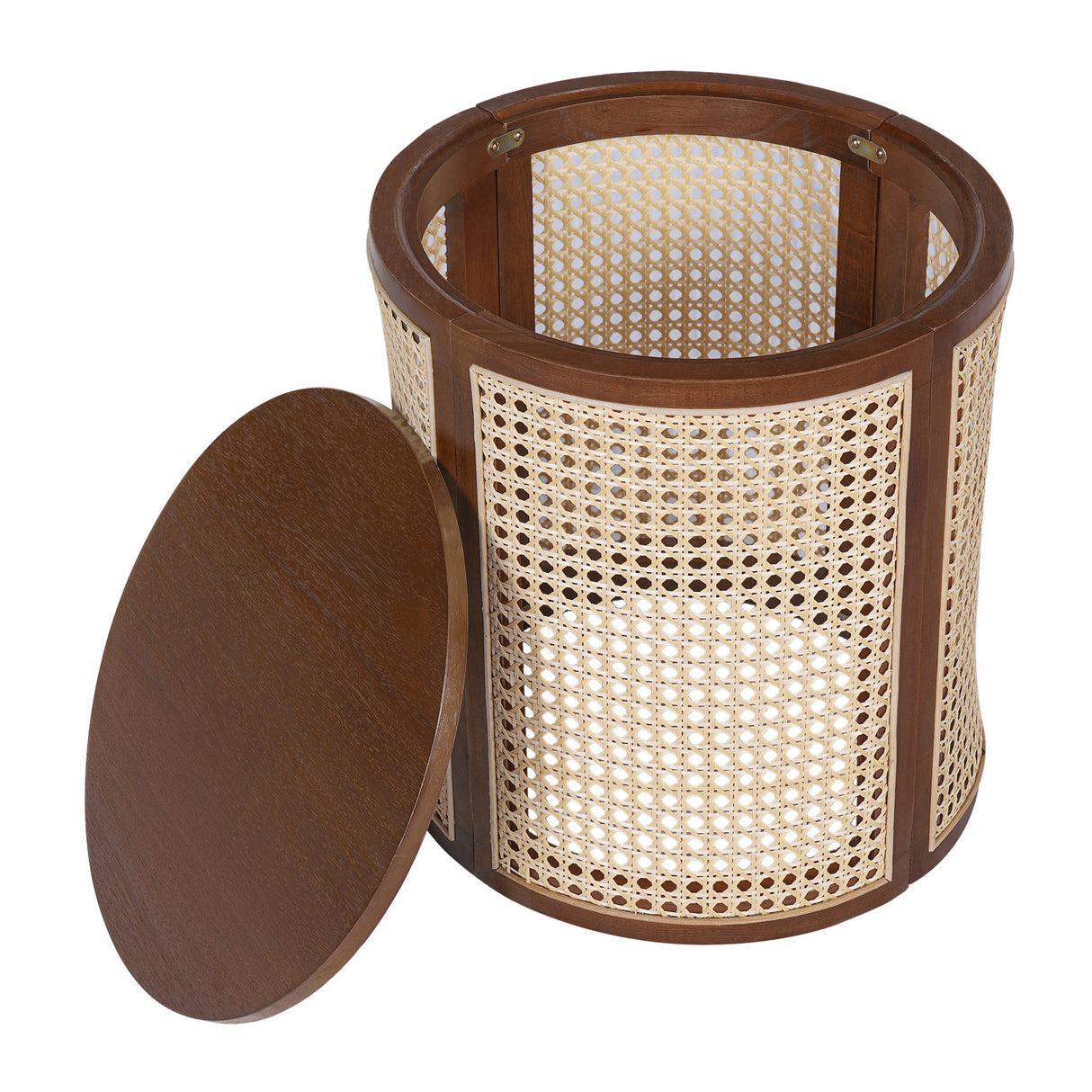 Hollow Woven Round Side Table | OROA