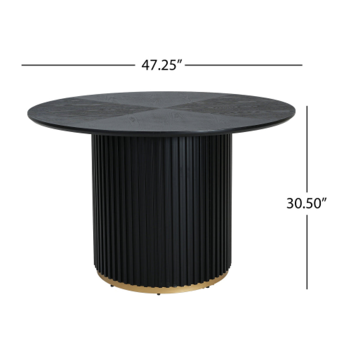 Round Pedestal Dining Table | OROA