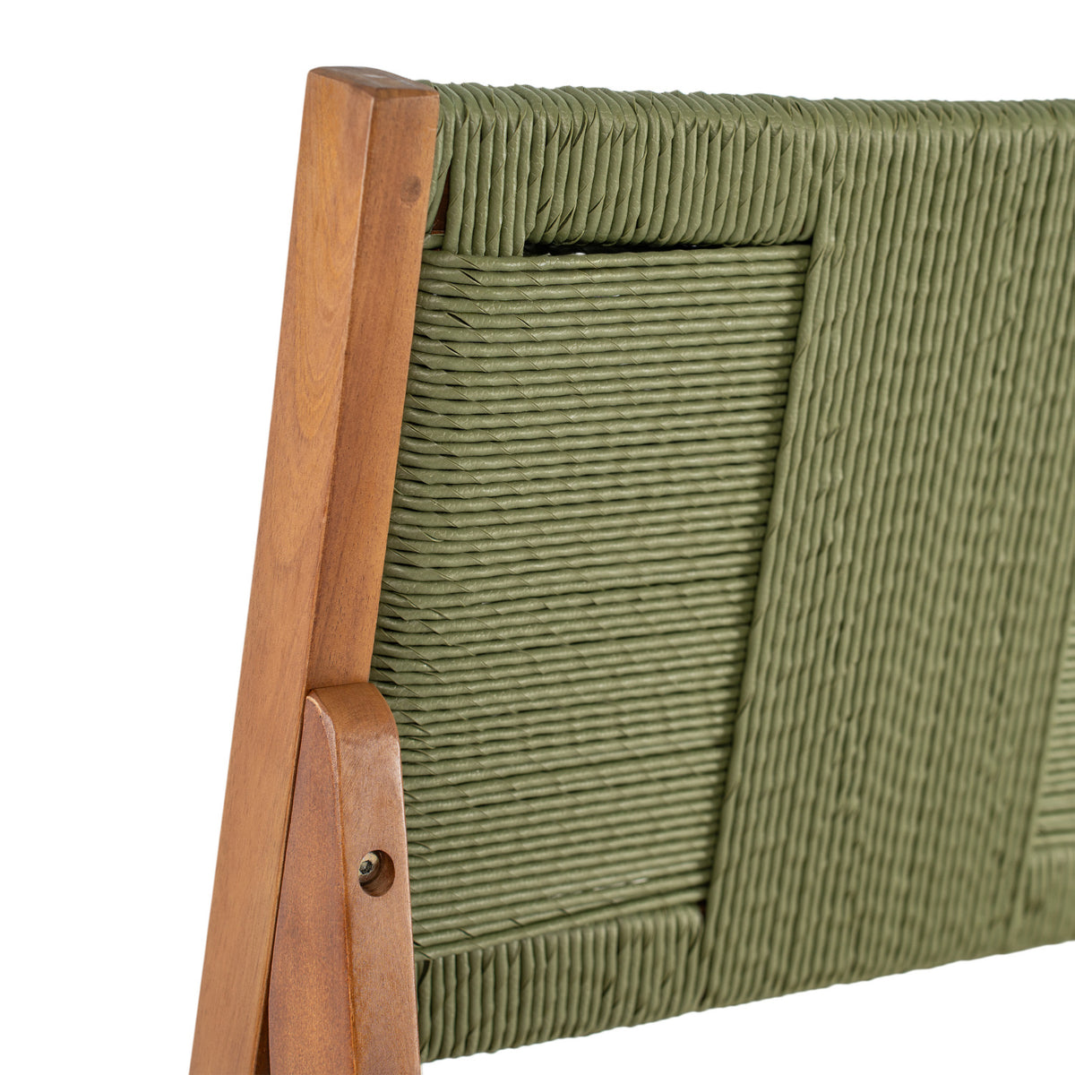Outdoor Acacia Wood Bar Stools (2) | OROA
