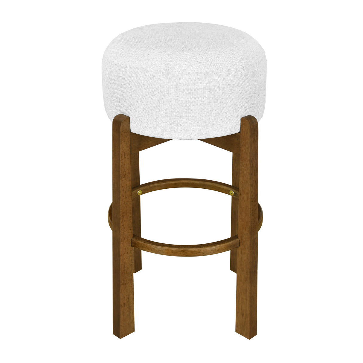 Vera Ivory Upholstered Bar Stools (2) | OROA