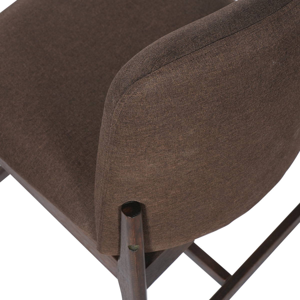 Modern European furniture - Walnut Wooden Counter Stools (2) - www.oroa.com