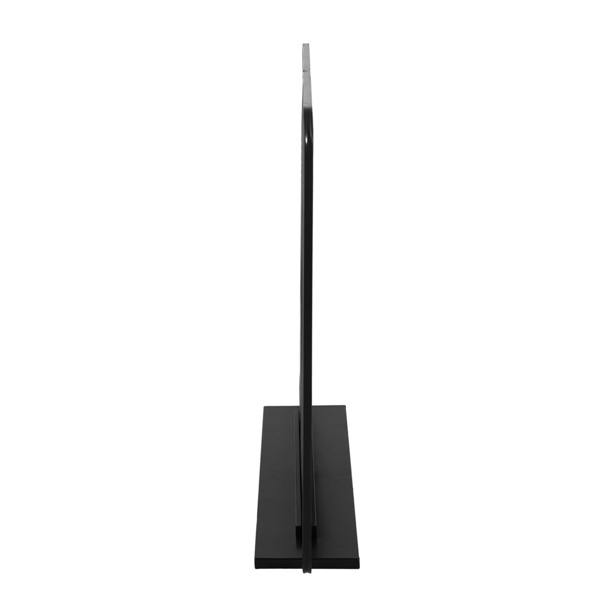 Black Two‑Panel Freestanding Fireplace Screen | OROA