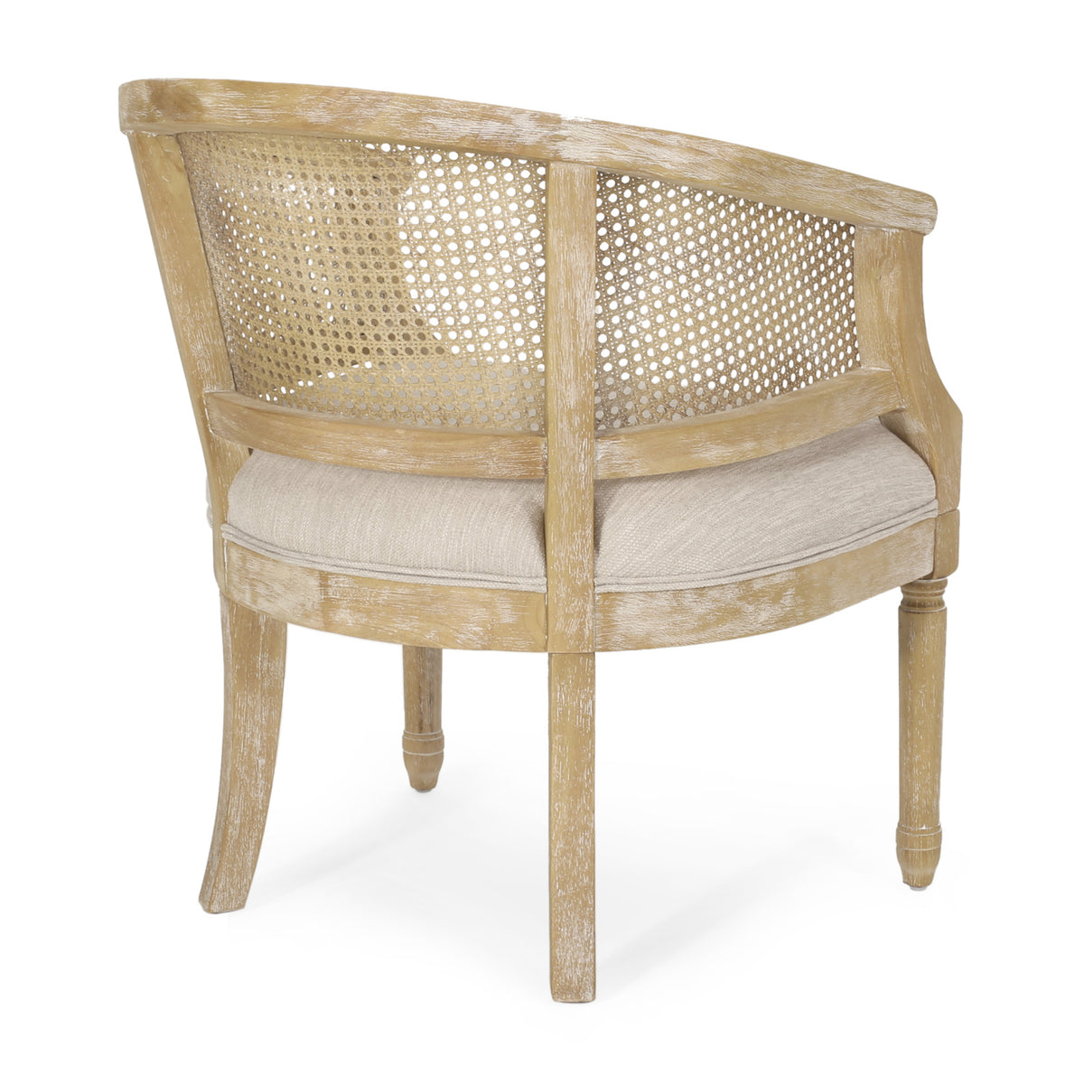 Modern European furniture - Rubber Wood Framed Accent Chair - www.oroa.com