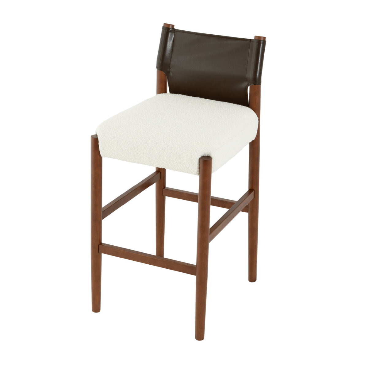 Modern Solid Wood Barstools (2) | OROA