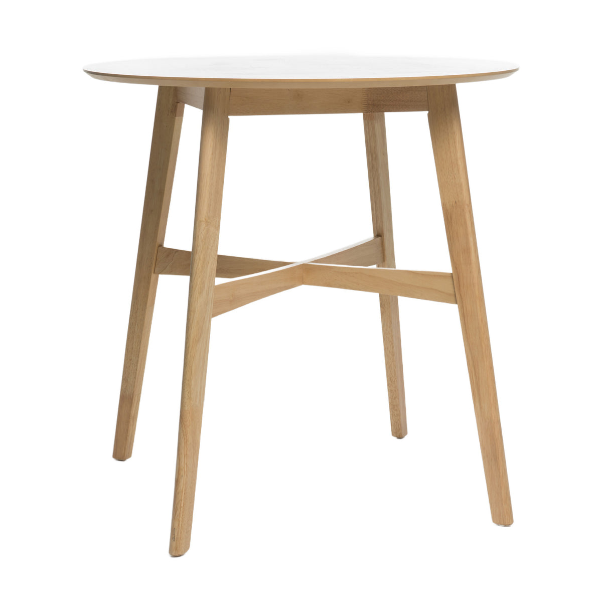 Wood Counter Height Round Dining Table - Maison Naturelle - view 1