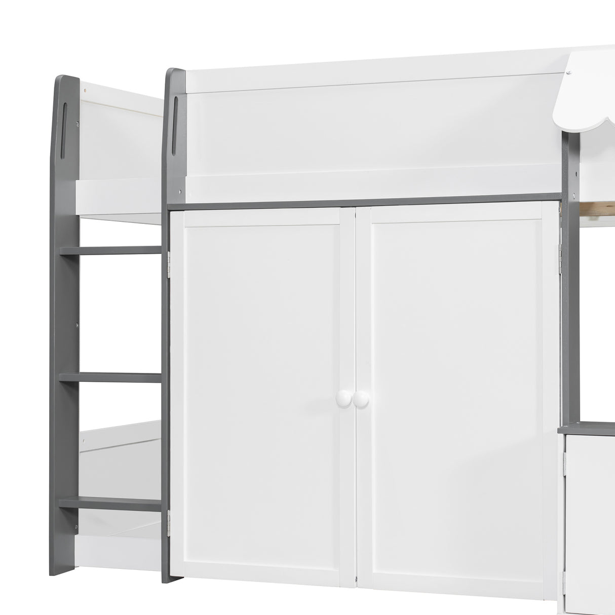 Loft House Bed with Playhouse & Storage | OROA Kids