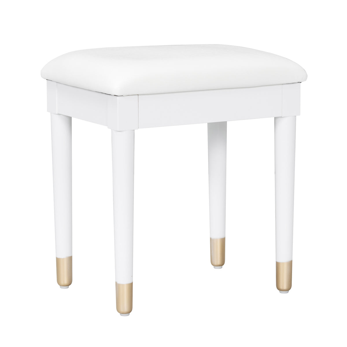 Modern White Vanity Makeup Table and Chair Set | OROA Kids