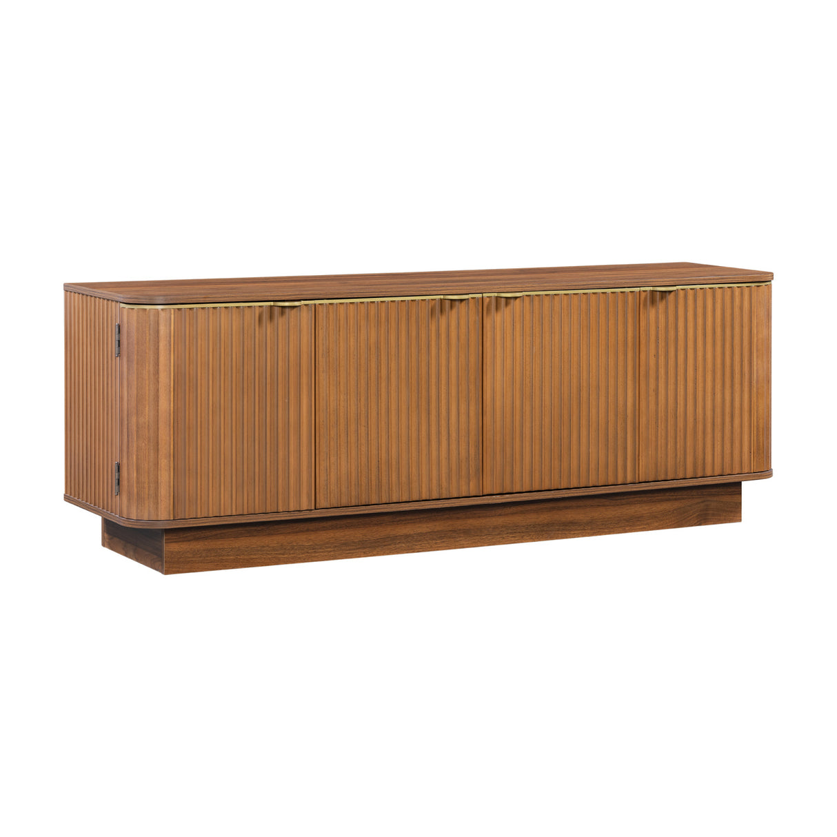 Mid-Century Brown Modern TV Stand | OROA