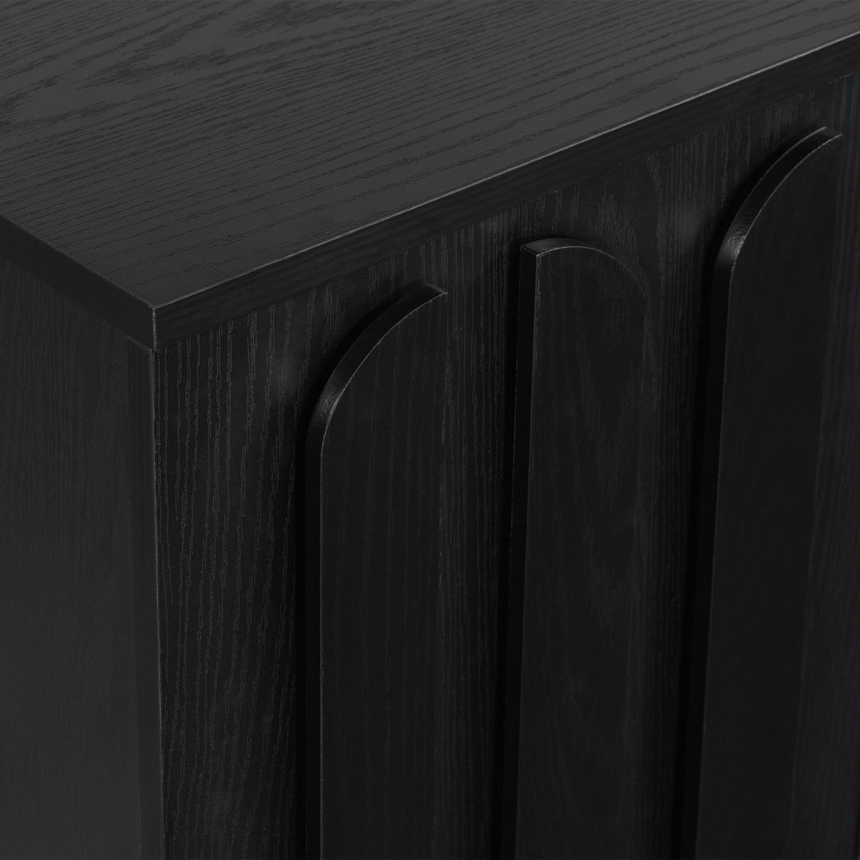Modern European furniture - 63'' Black Vibe Haus TV Stand - www.oroa.com