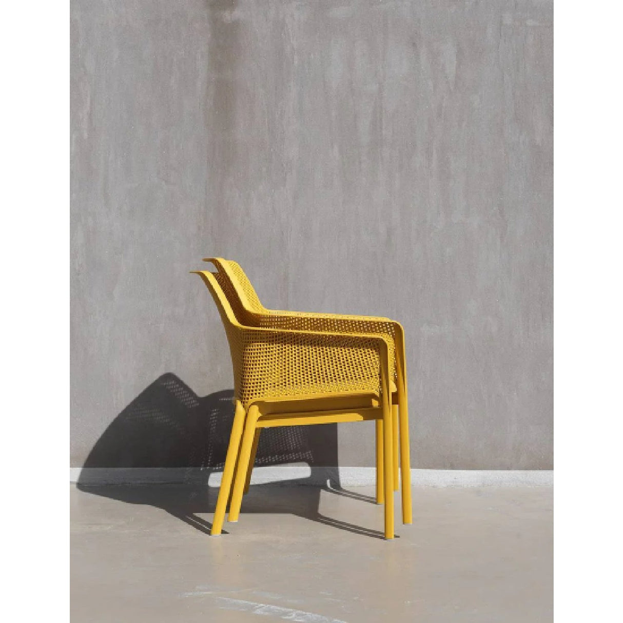 Outdoor Perforated Cushioned Armchair – Net Relax – outdoor alternate view 14