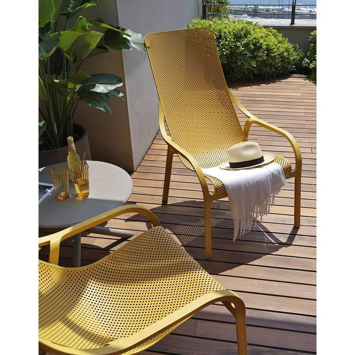 Perforated Outdoor Lounge Chair – Net Lounge – outdoor alternate view 28