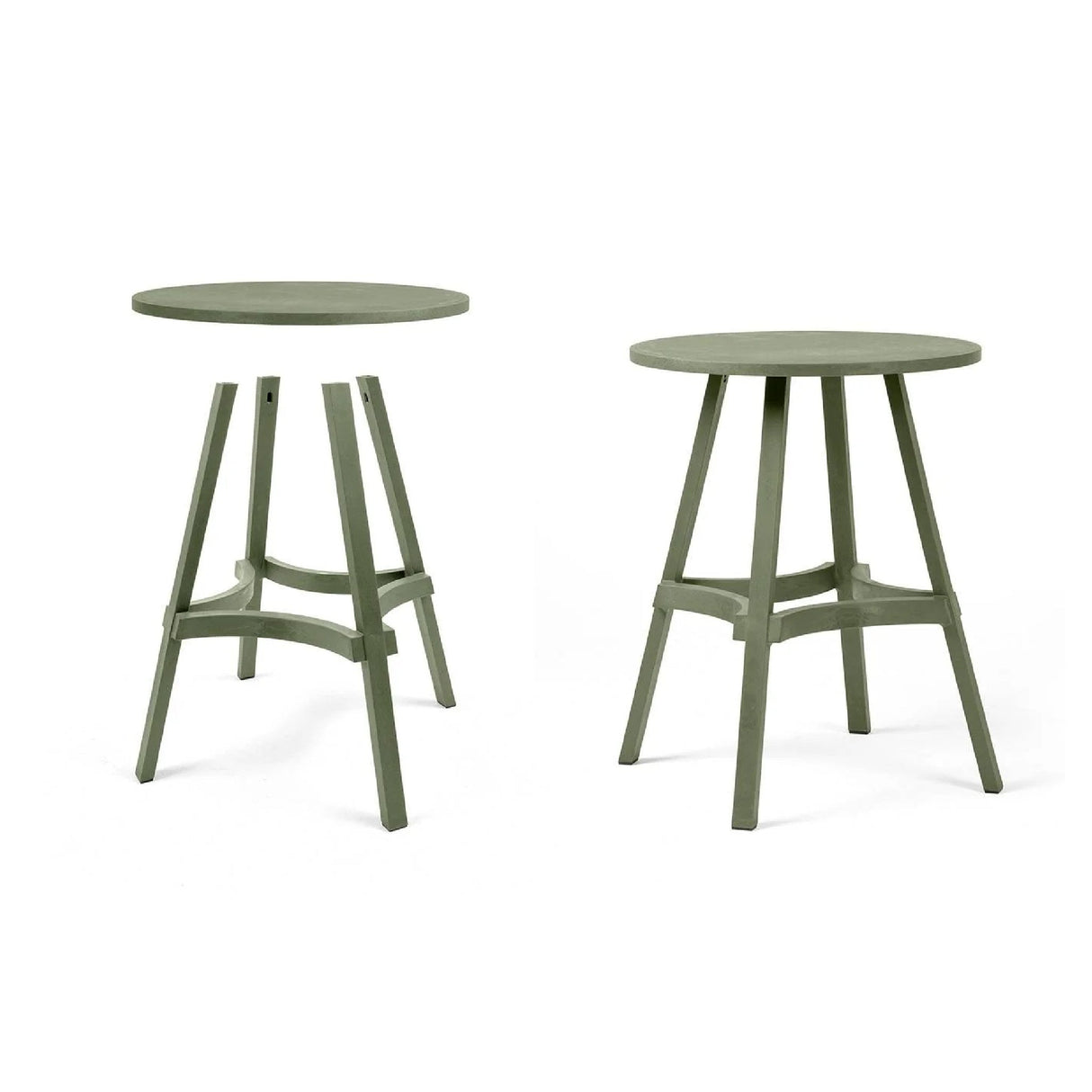 Regenerated Adjustable Outdoor Dining Table – Combo – outdoor alternate view 5