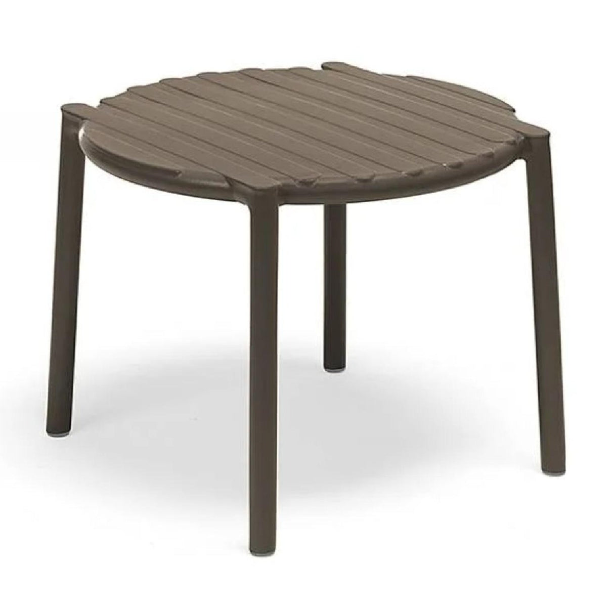 Slatted Round Outdoor Coffee Table – Doga – outdoor alternate view 13
