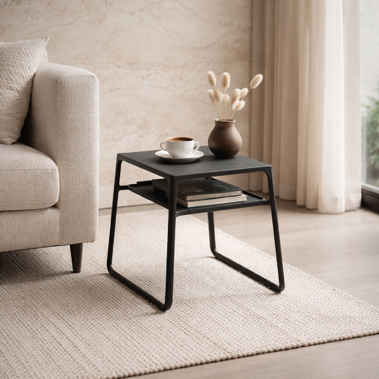 Outdoor Side Table with Tray | Nardi Pop |OROA.com