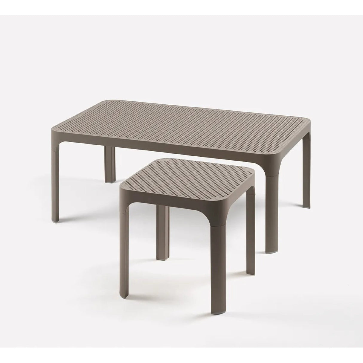 Outdoor Perforated Square Coffee table – Net – outdoor alternate view 22